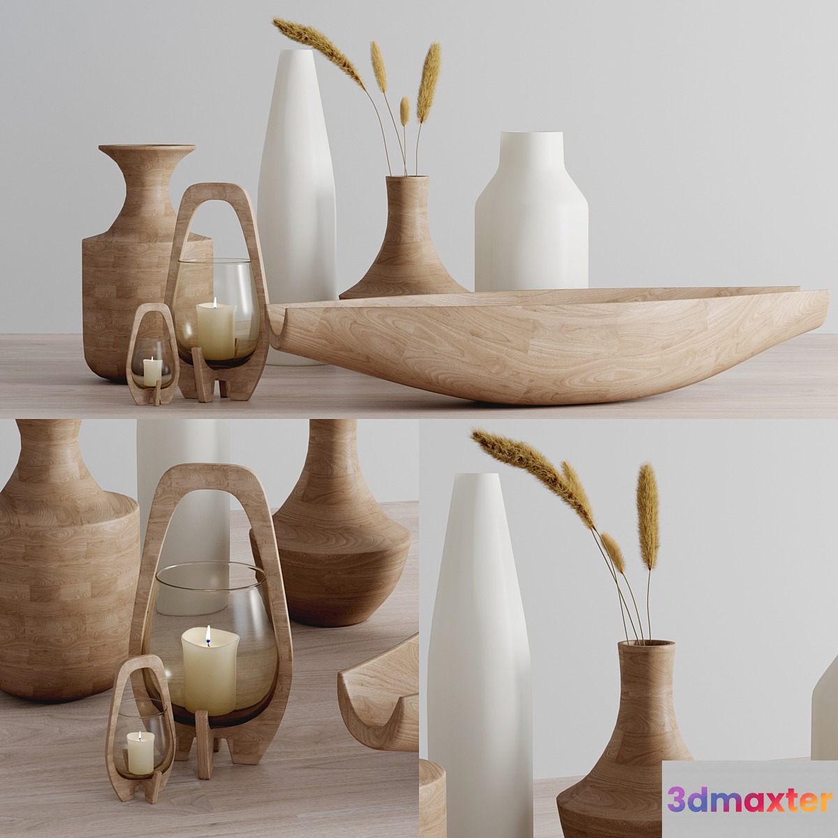 Coastal bowls 3D Max