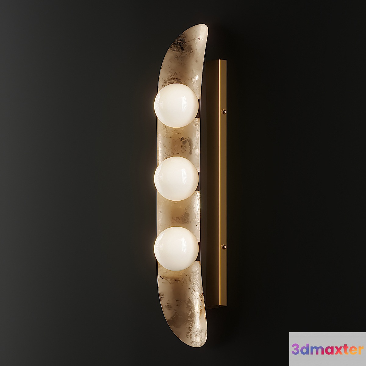 NATASHA 3-LIGHT SCONCE from LULU and Georgia