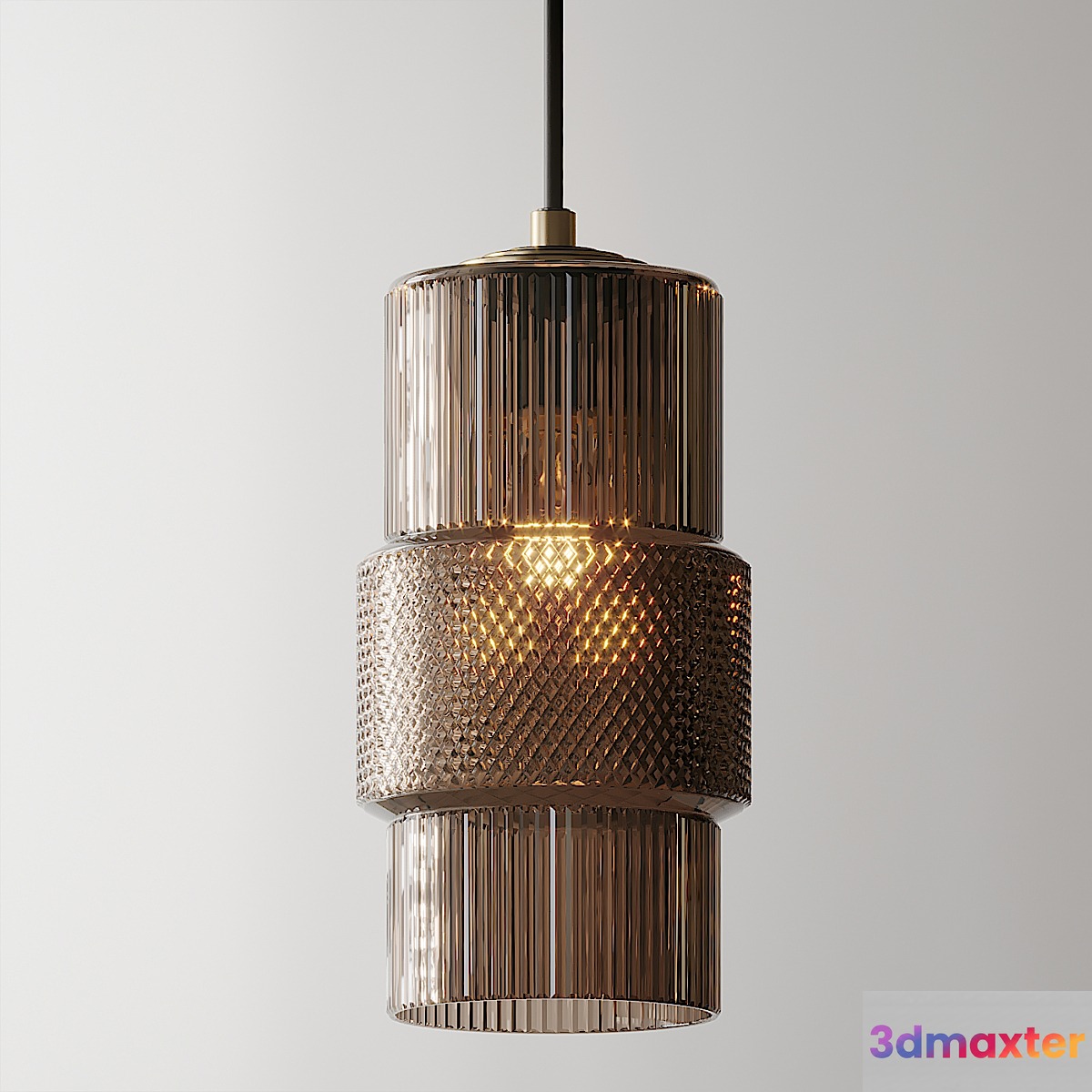 Mimo Cylinder Pendant by Oggetti 3D Max