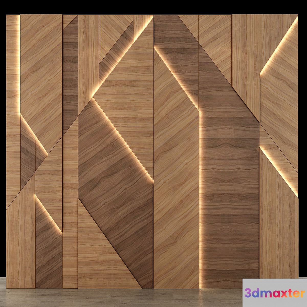 Wall Panel 06 - No.2 3D Max