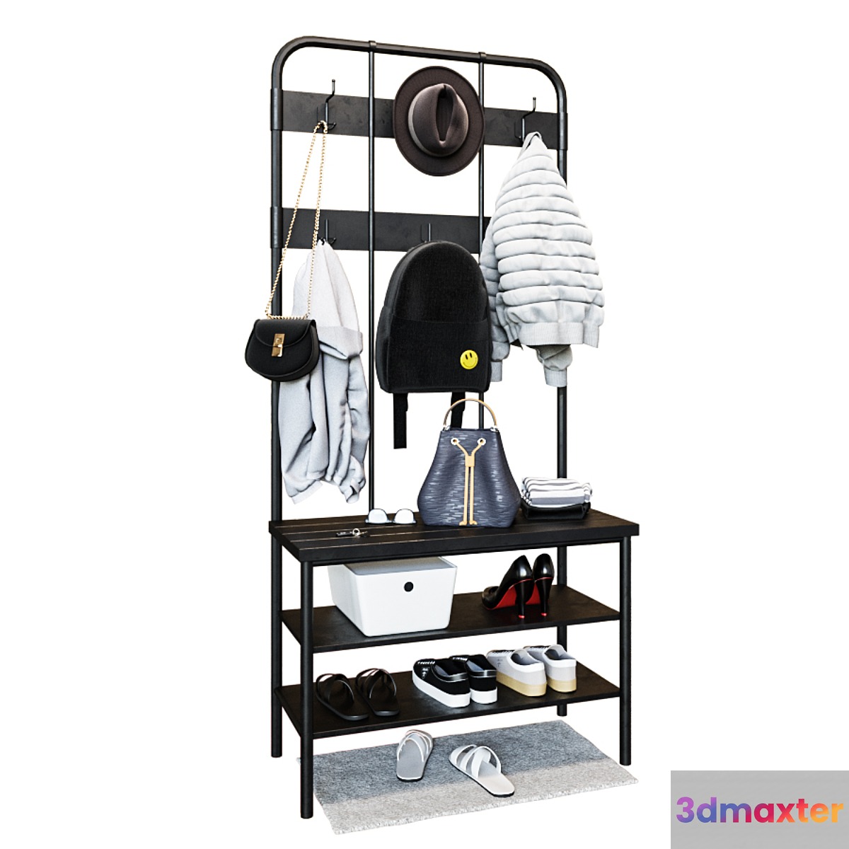 IKEA PINNIG Hanger with shoe section - No.4