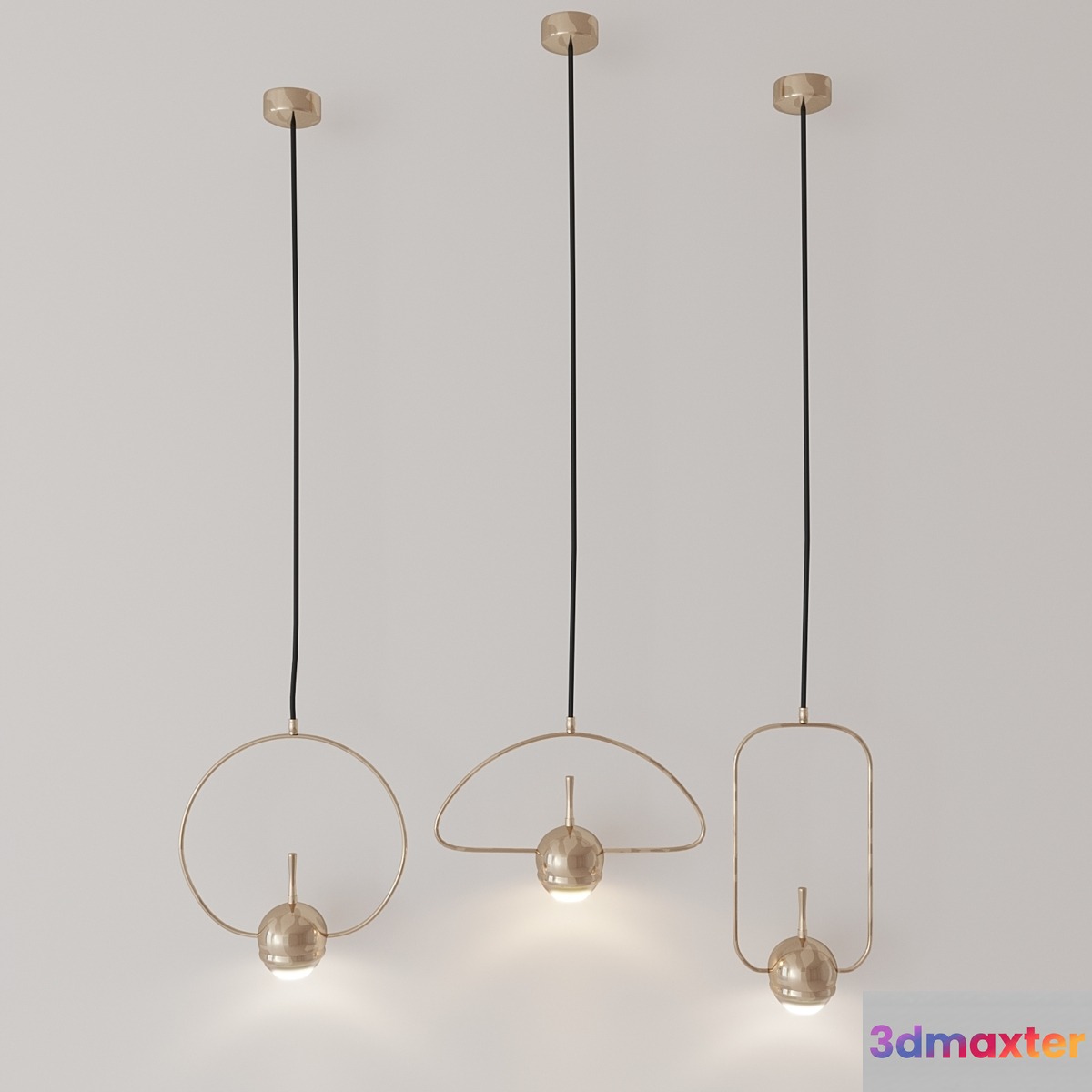 Tollo GOLD pendant chandelier series