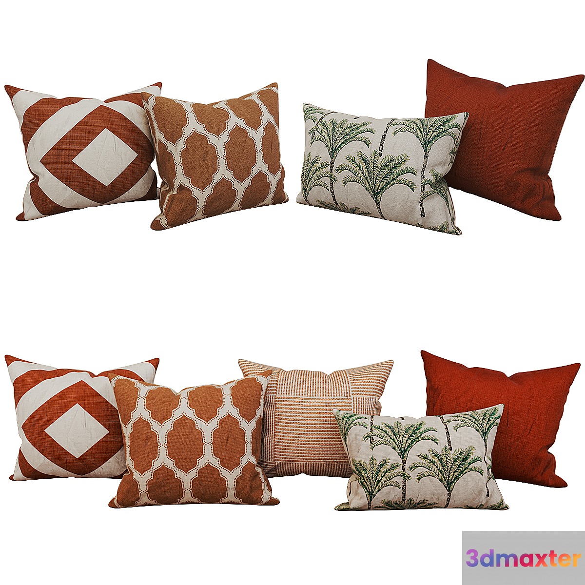 Decorative_set_pillow_46 3D Max