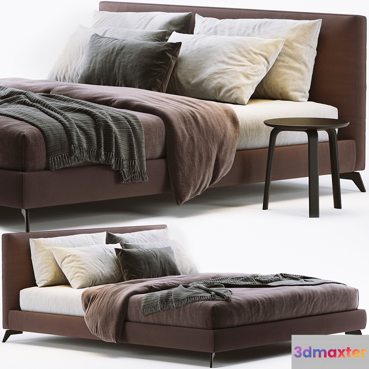 Meridiani Stone Up Bed - No.22