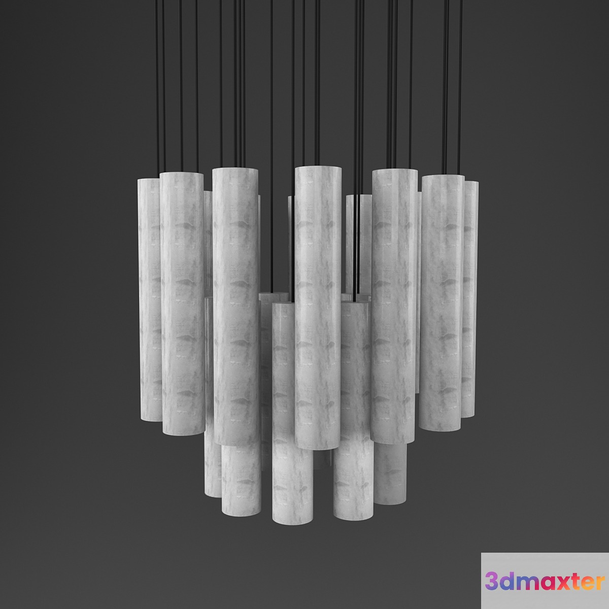Marble pendant lamp