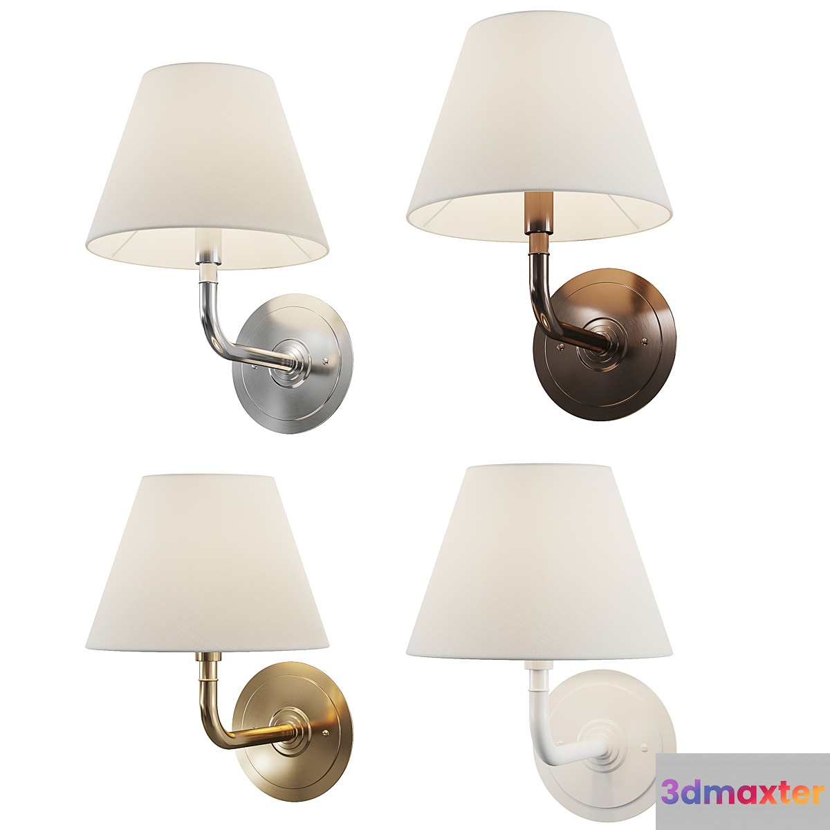 Hudson Valley Signature no 1 sconce 3D Max