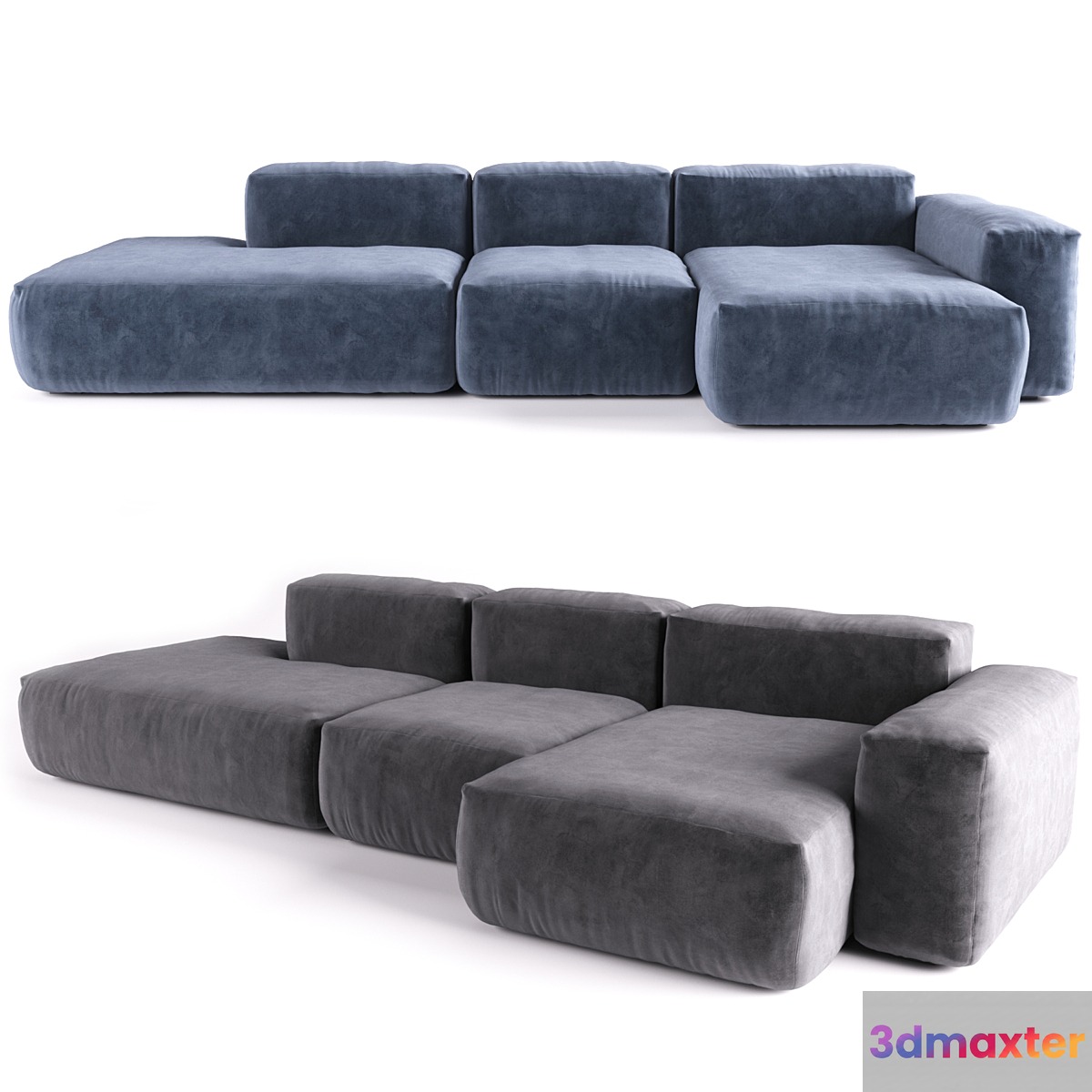 HAY. Mags 3 seater comb. 3D Max