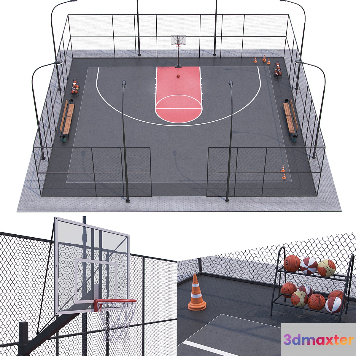 Basketball field - No.4