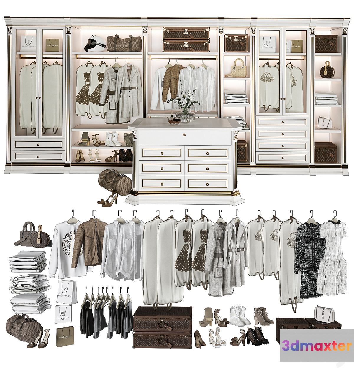 Dressing room Benedetti luxury_2