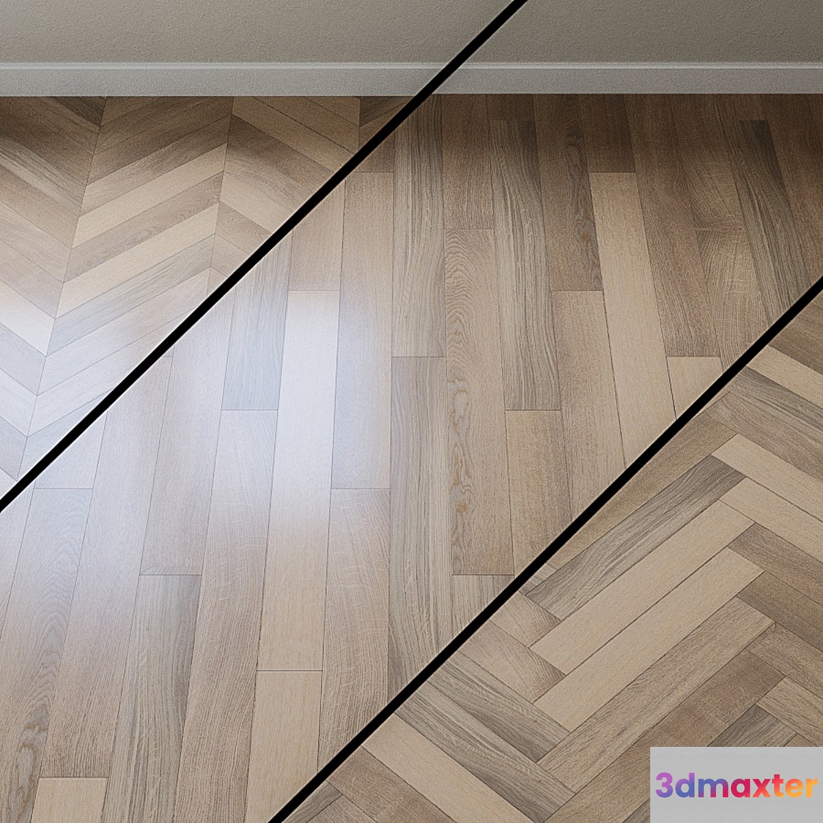 Parquet Upofloor ASH Ash 3D Max