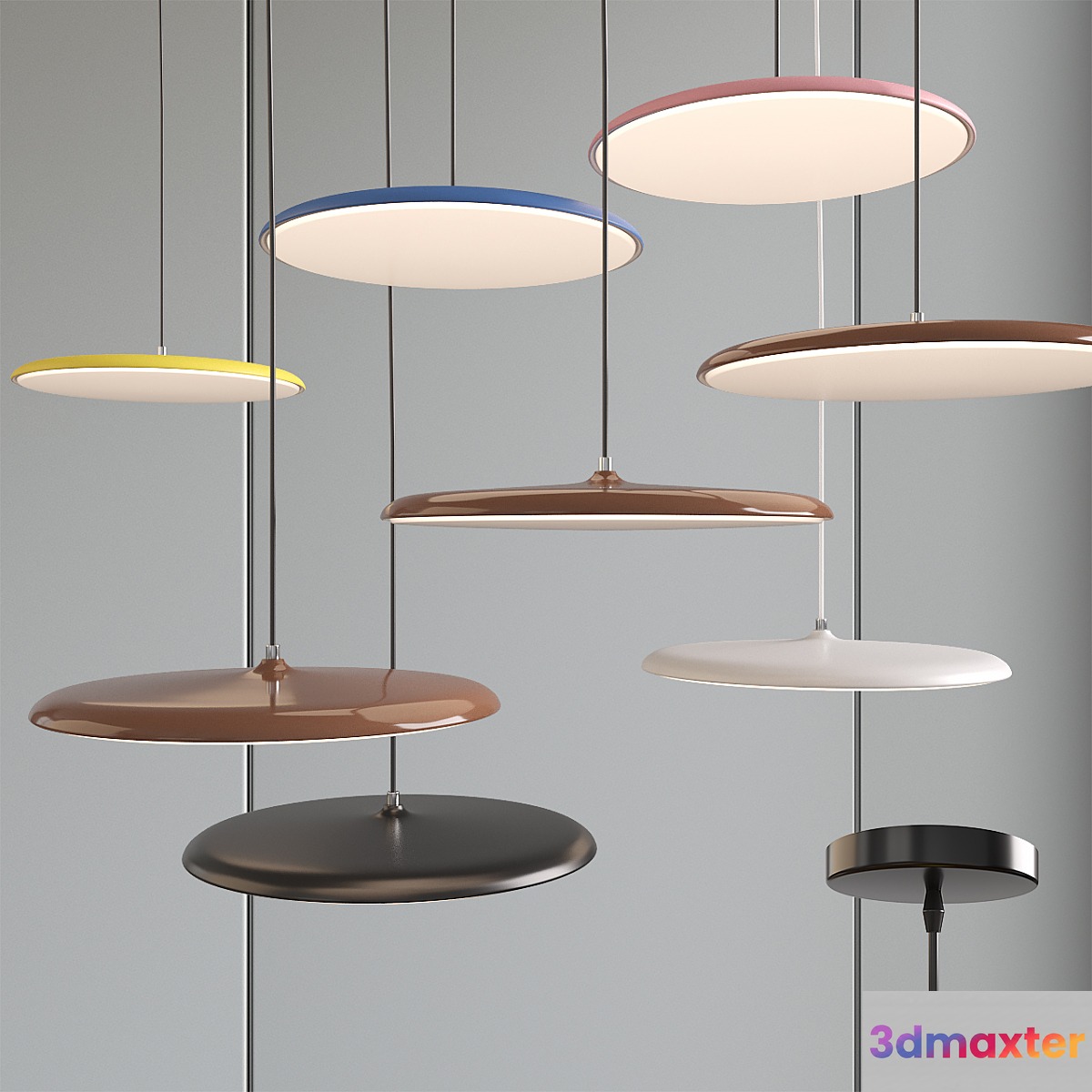 Hanging lamp 031 3D Max