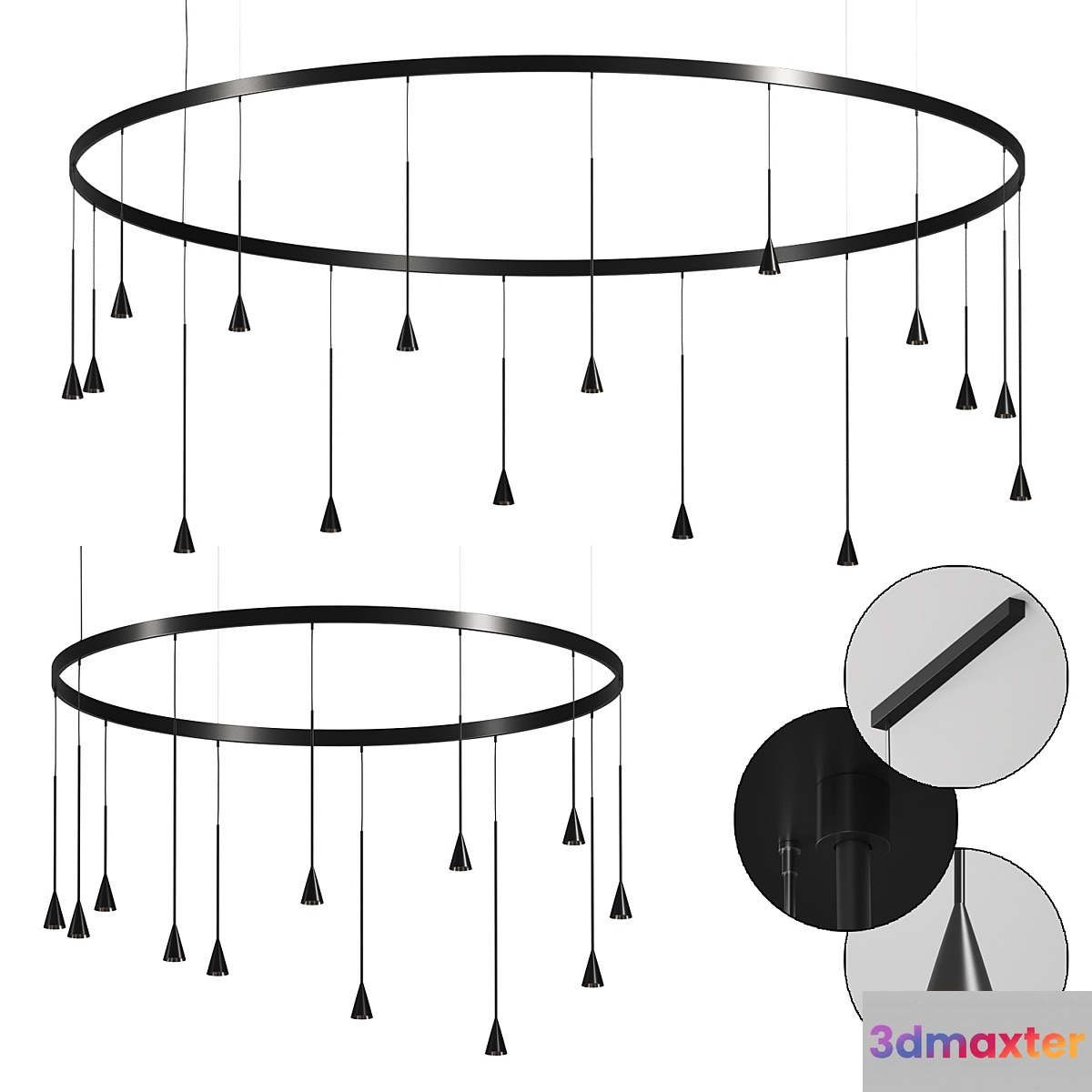 Skybell Circular by Bover 3D Max