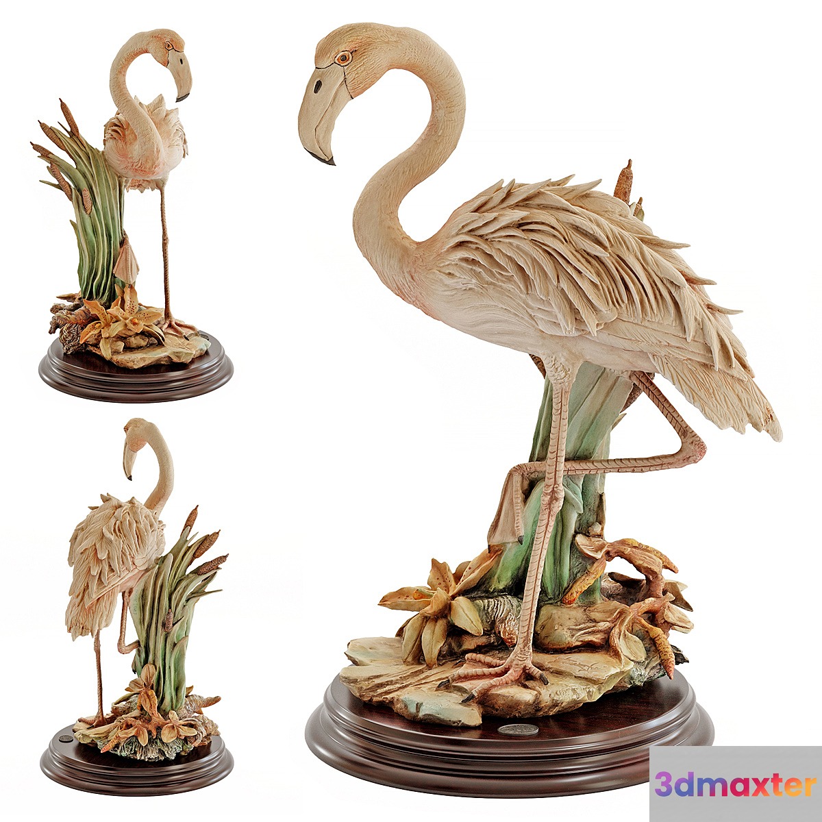 Flamingo figurine