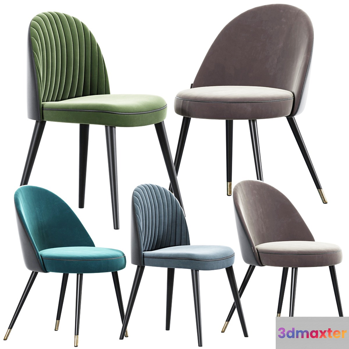 Cooper Dining Chair Eichholtz EN 3D Max