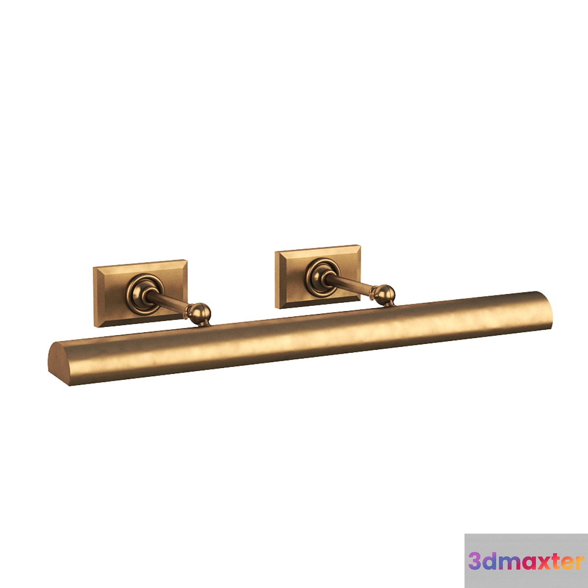 Picture Wall Light Chapman Antique Brass 3D Max