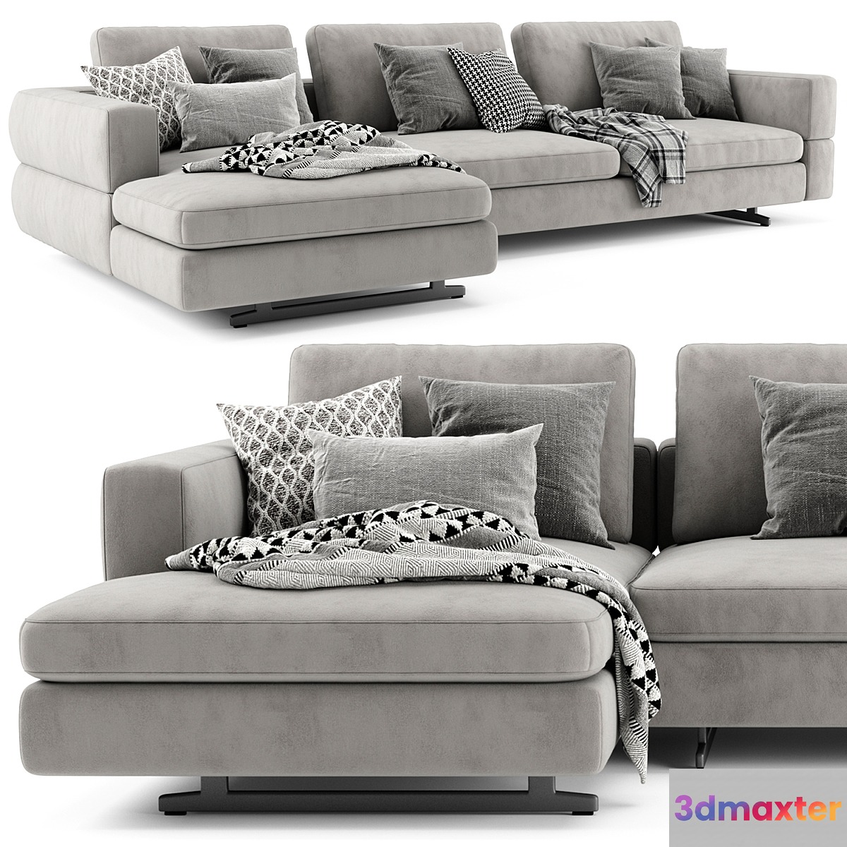 Bonaldo Ever More Chaise Longue Sofa - No.3