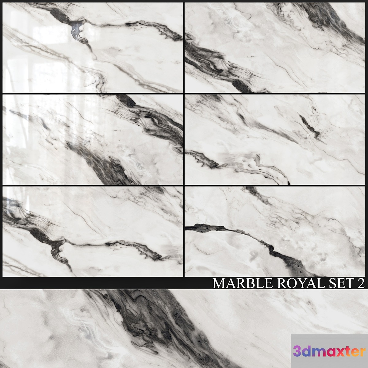 Decovita Marble Royal 600x1200 Set 2 3D Max