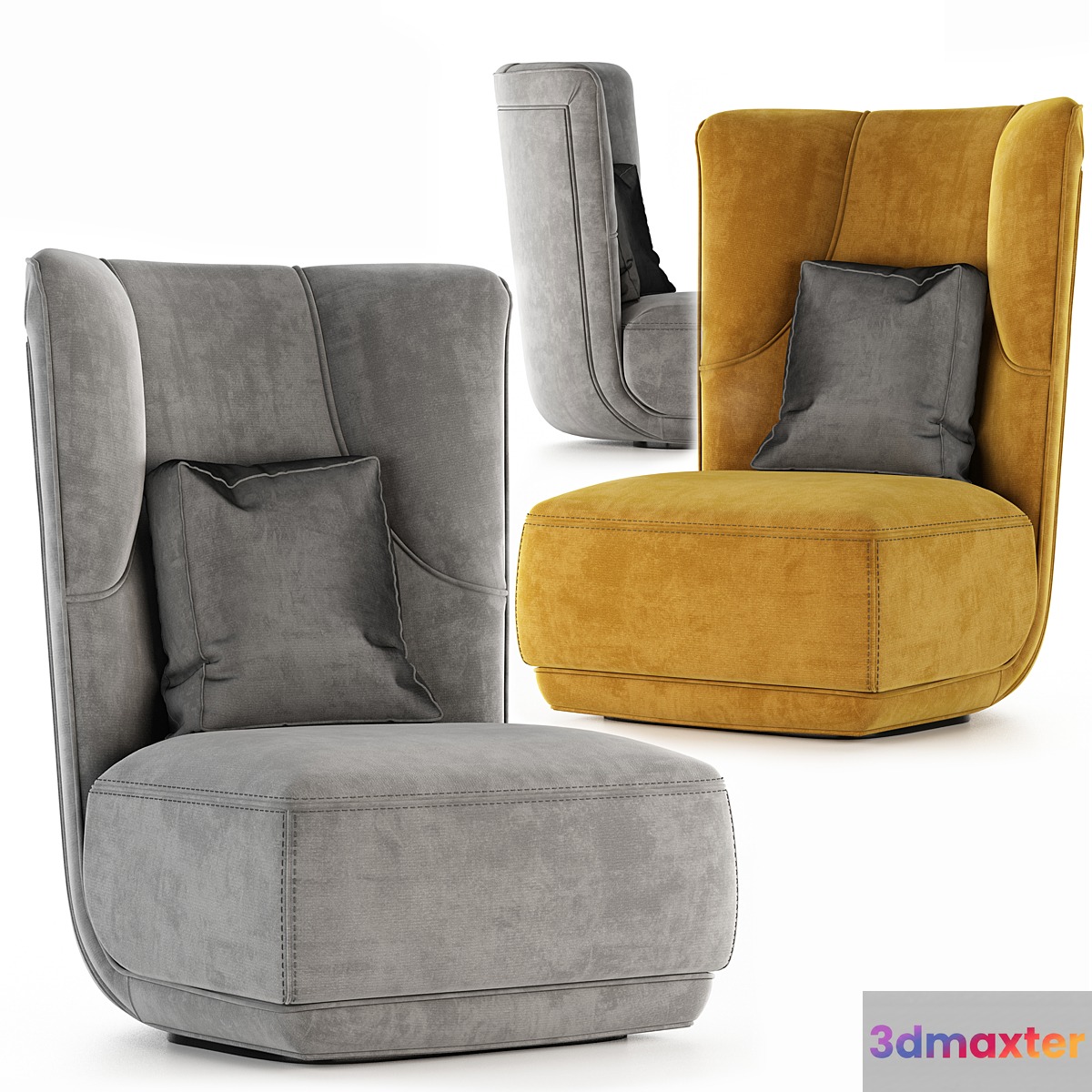 etienne bergere baxter 3D Max