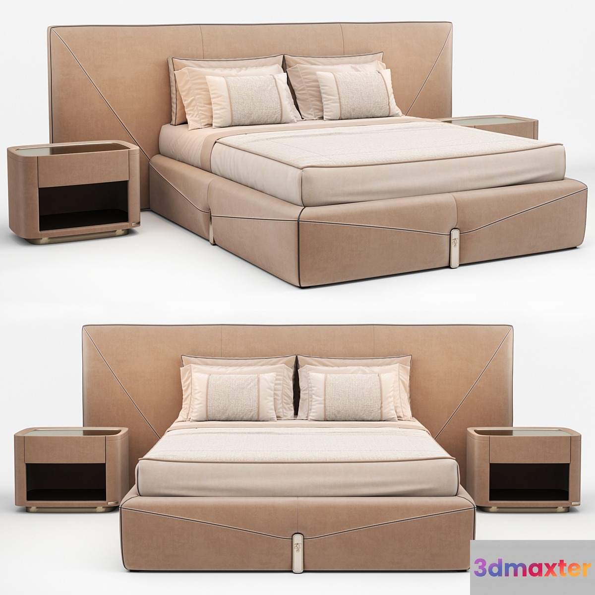 Visionnaire Bastian Bed