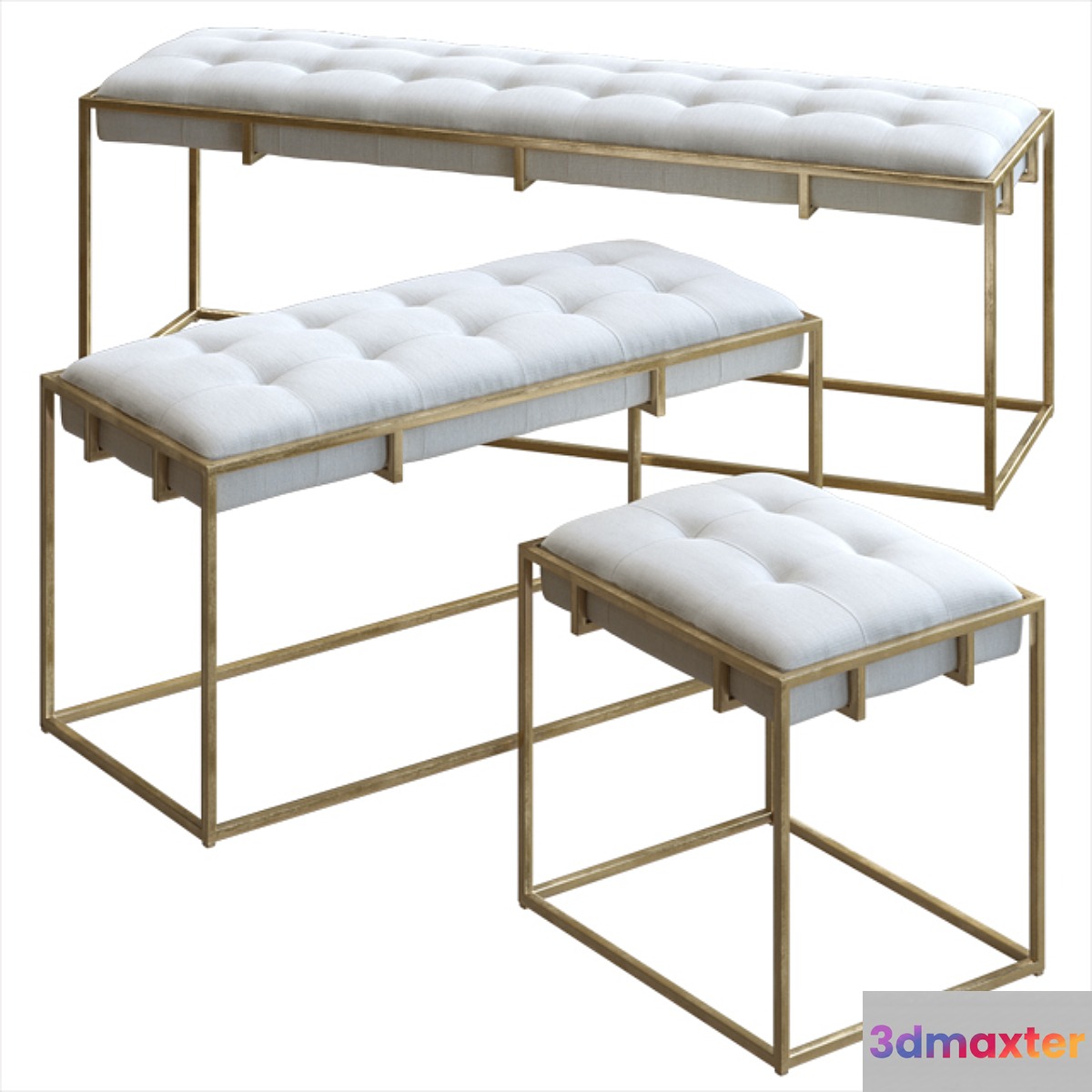 KELLEN UPHOLSTERED BENCH - No.4