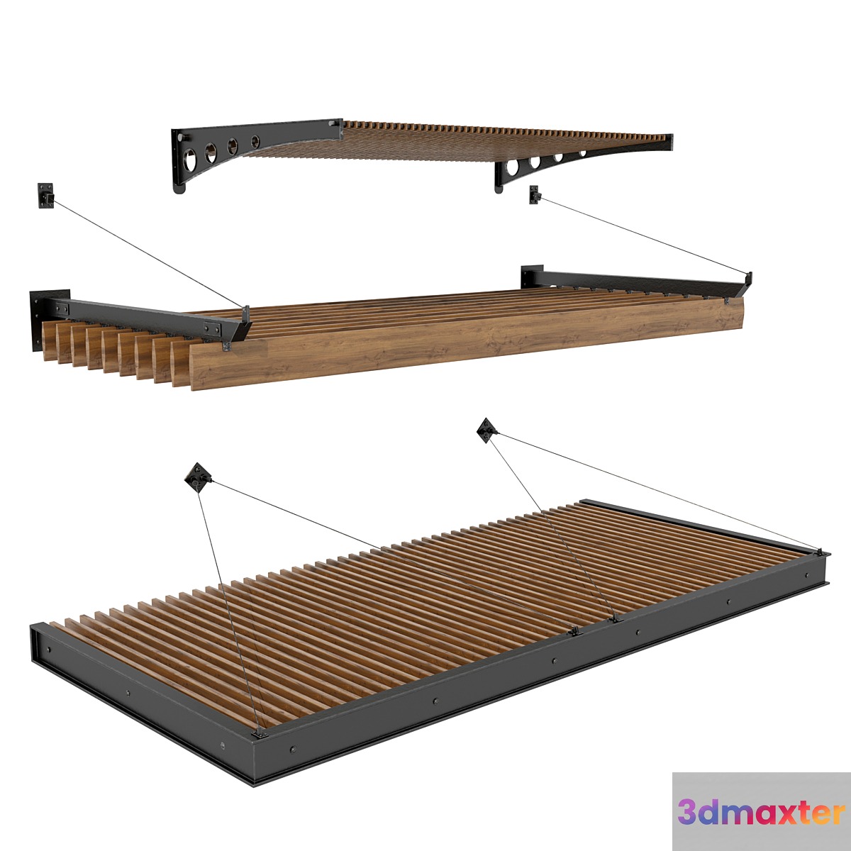 Steel canopy