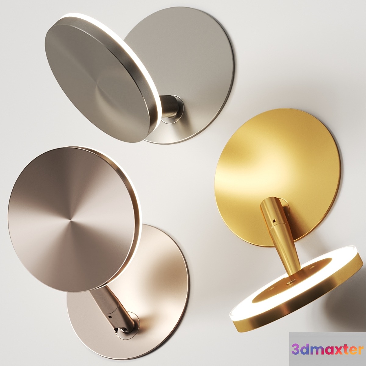 Panzeri Bella Wall Lamps - No.2 3D Max