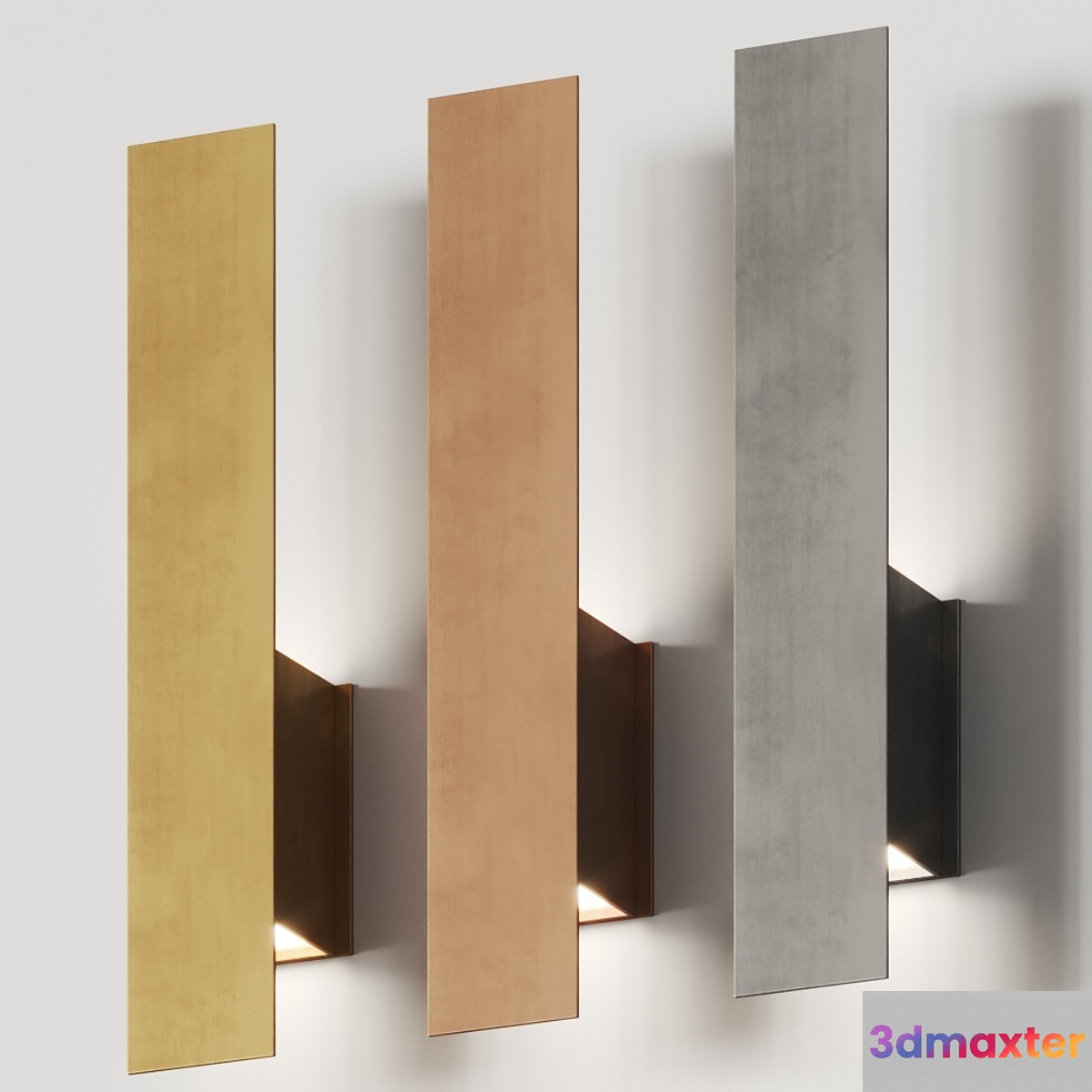 Oxygen Lighting Reflex Wall Lamps 3D Max