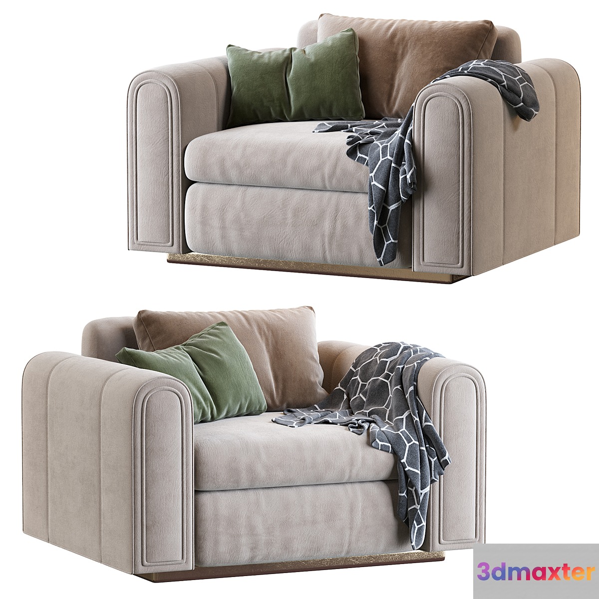 Armchair Ludovica Mascheroni - No.4
