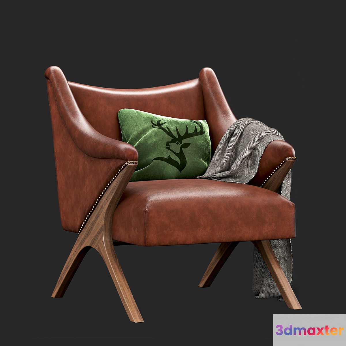 Brown Leather ArmChair