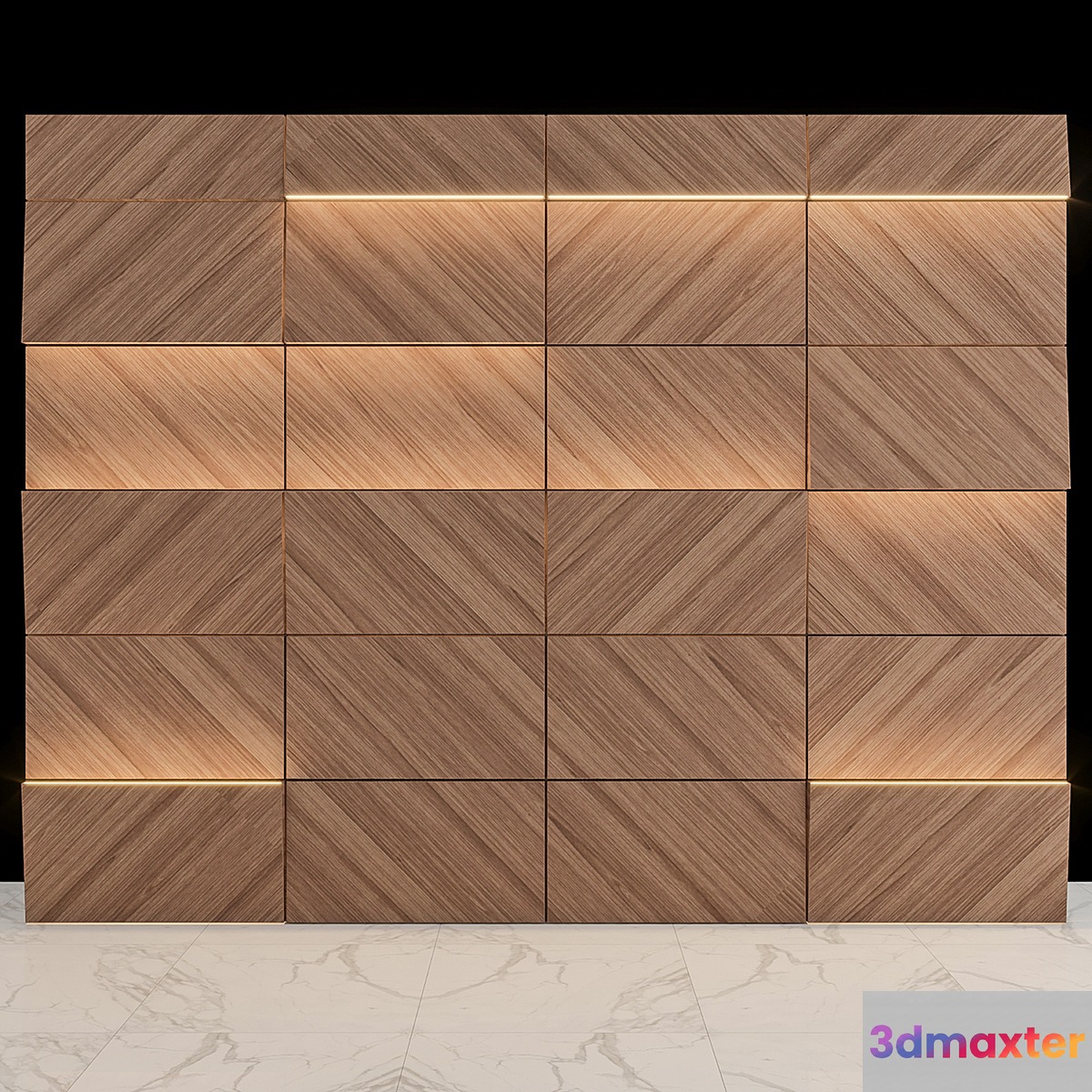 Decorative Wall Panel - No.7 3D Max