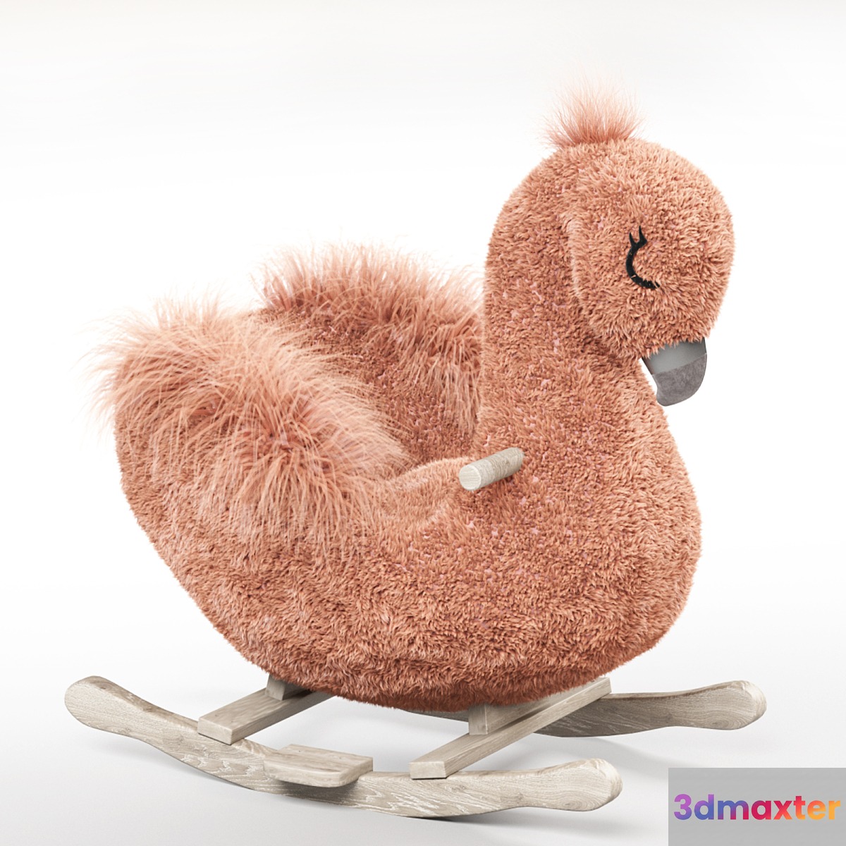 Flamingo rocker 3D Max