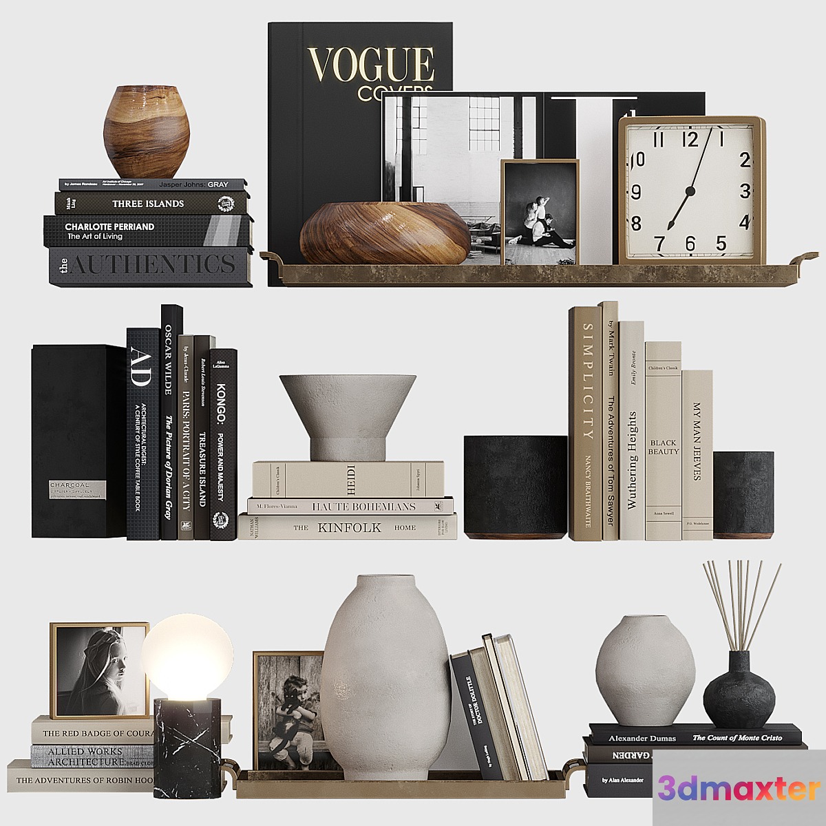 Decor shelf set 3