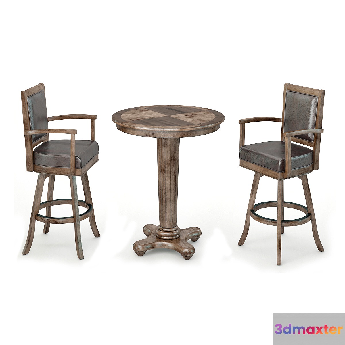 Bar table and chair