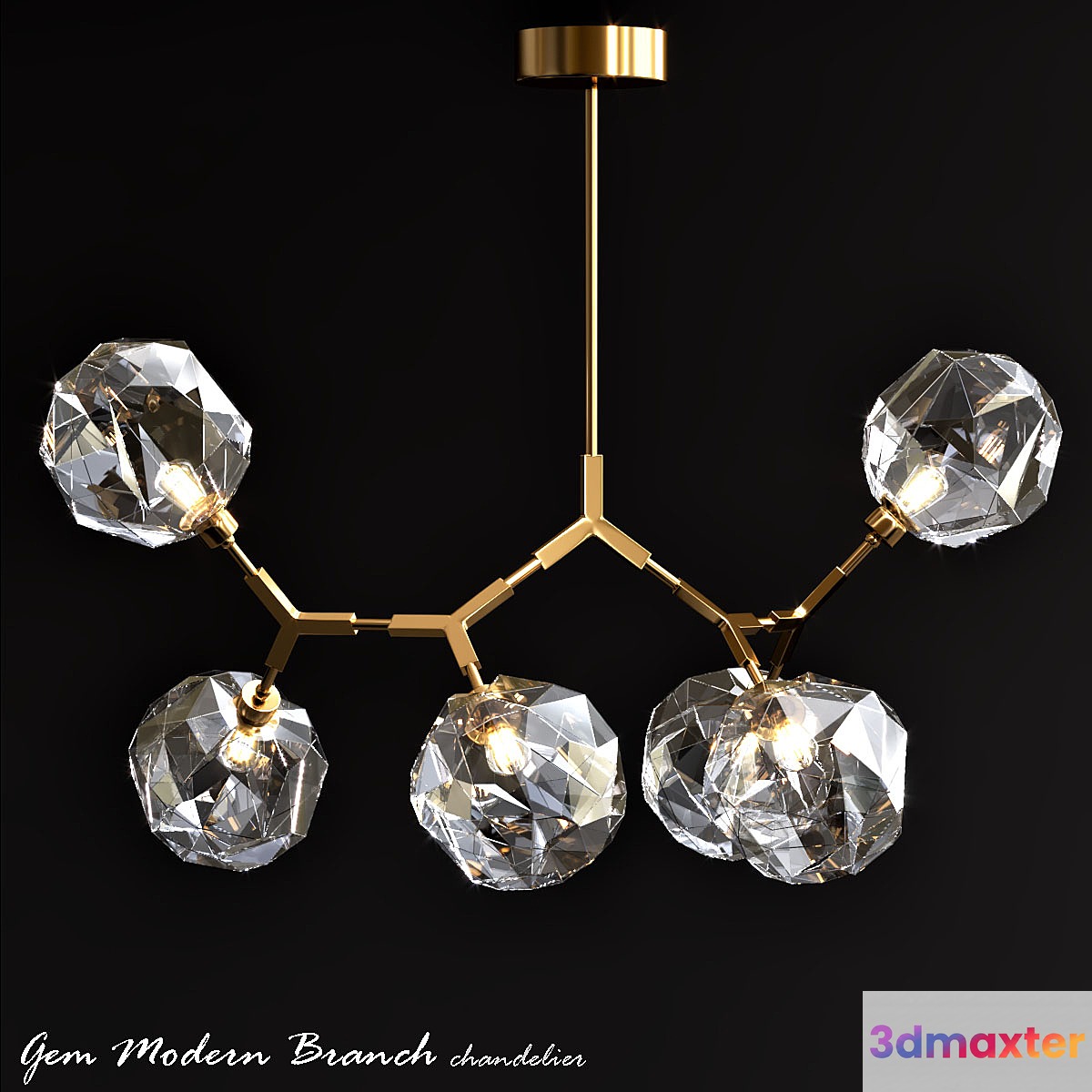 Gem Modern Branch Chandelier
