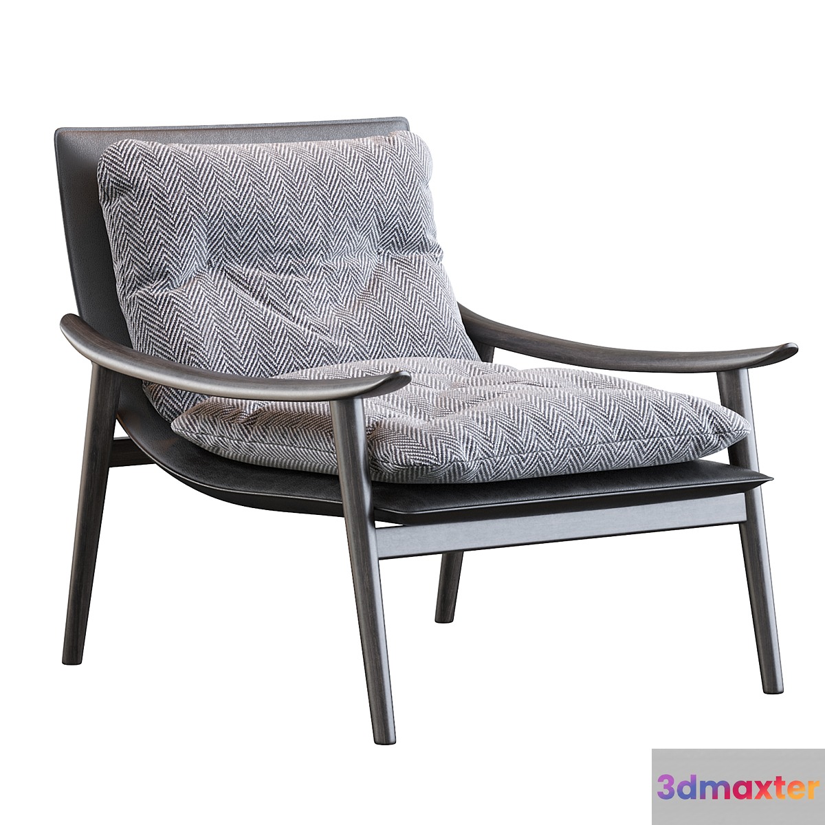 Minotti Fynn Saddle Hide Armchair
