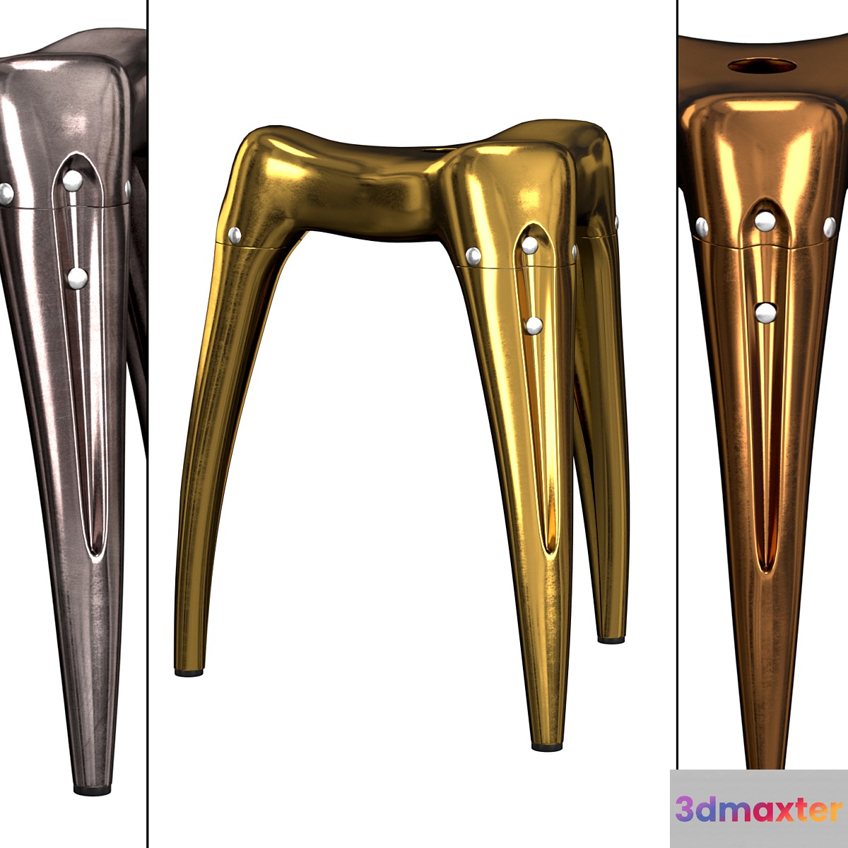 Aria Shiny Stool