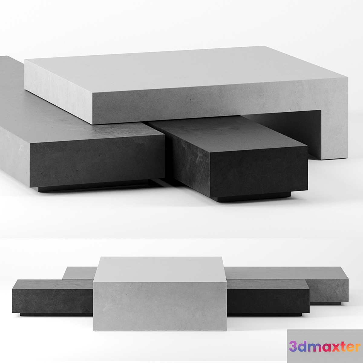 Jenga Coffee Tables Set 2 by Baxter