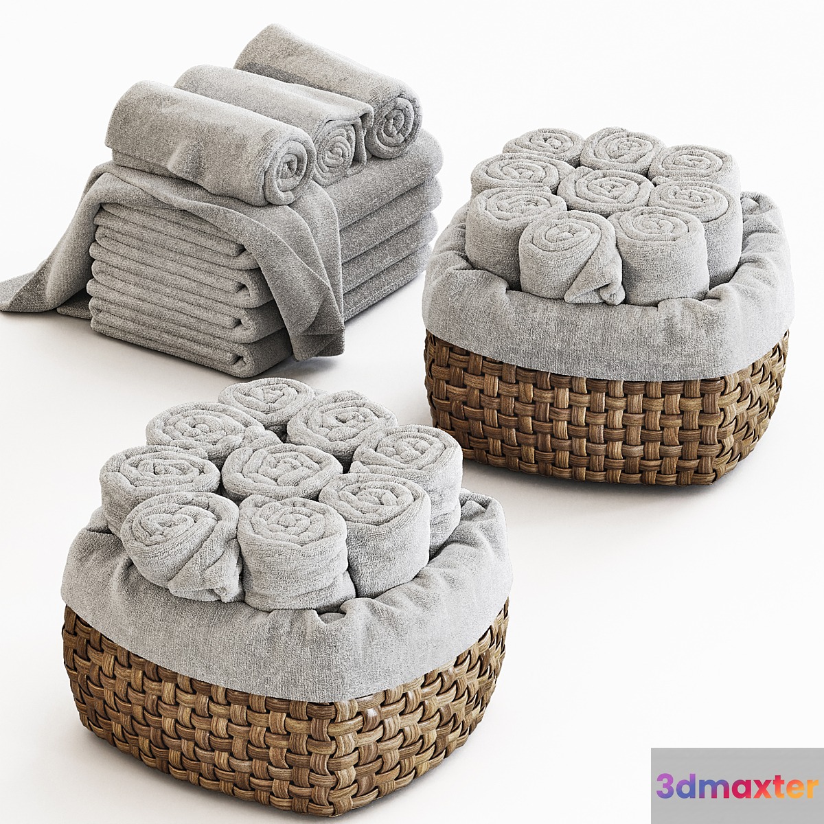 Towels_07 3D Max