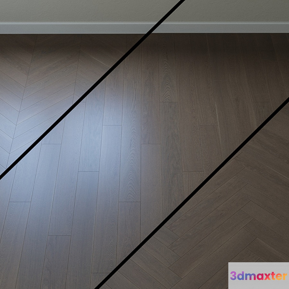 Parquet board Upofloor (Upofloor) oak oak 3D Max