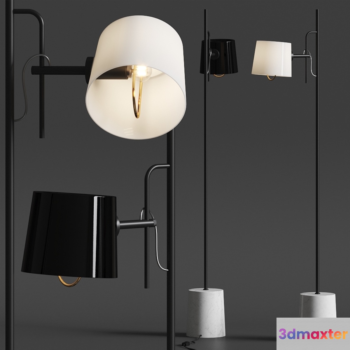 Seyvaa Open Floor Lamps