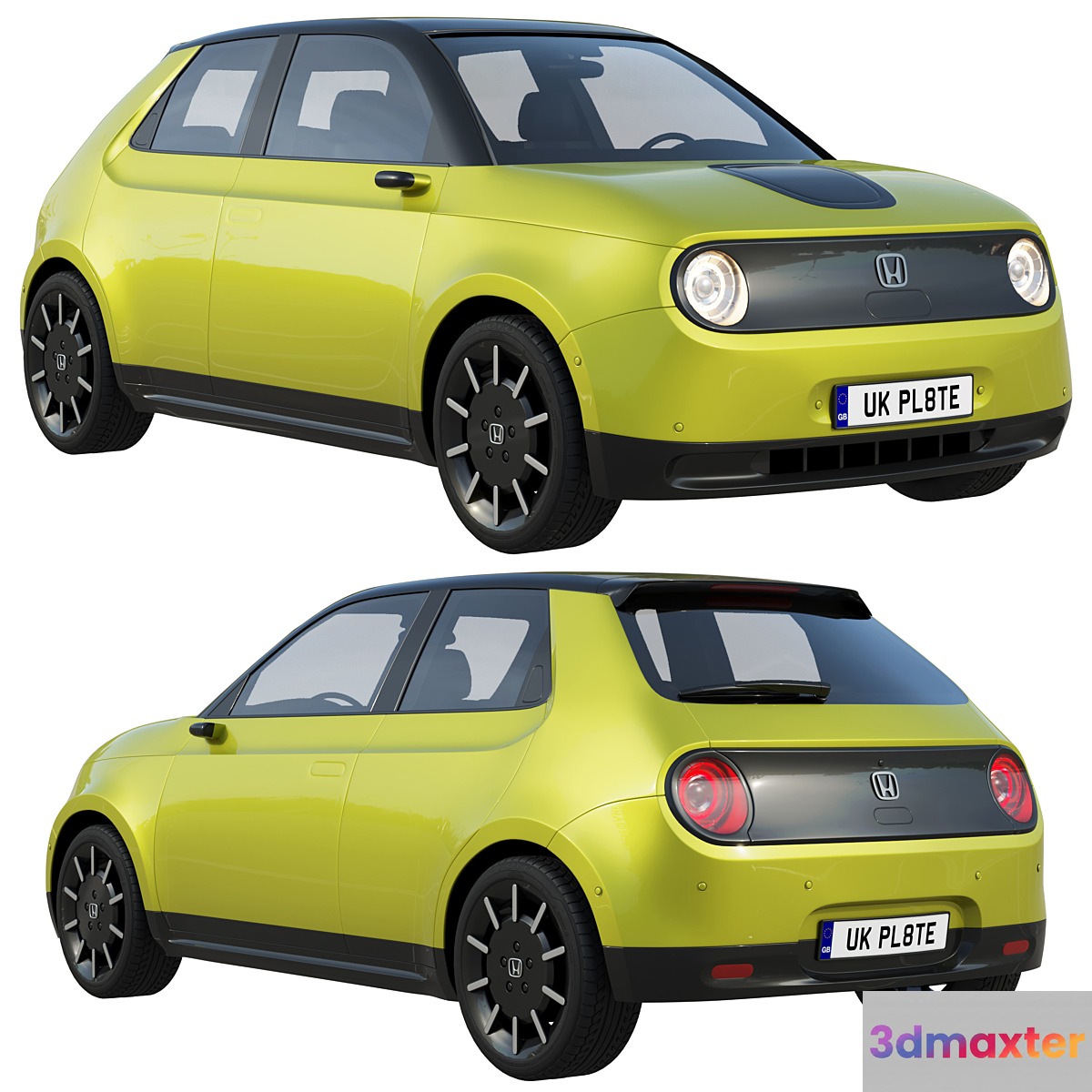 Honda e-prototype 3D Max