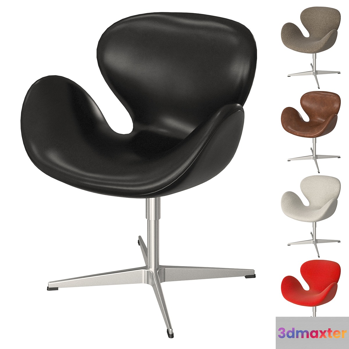 Fritz Hansen Swan 3D Max