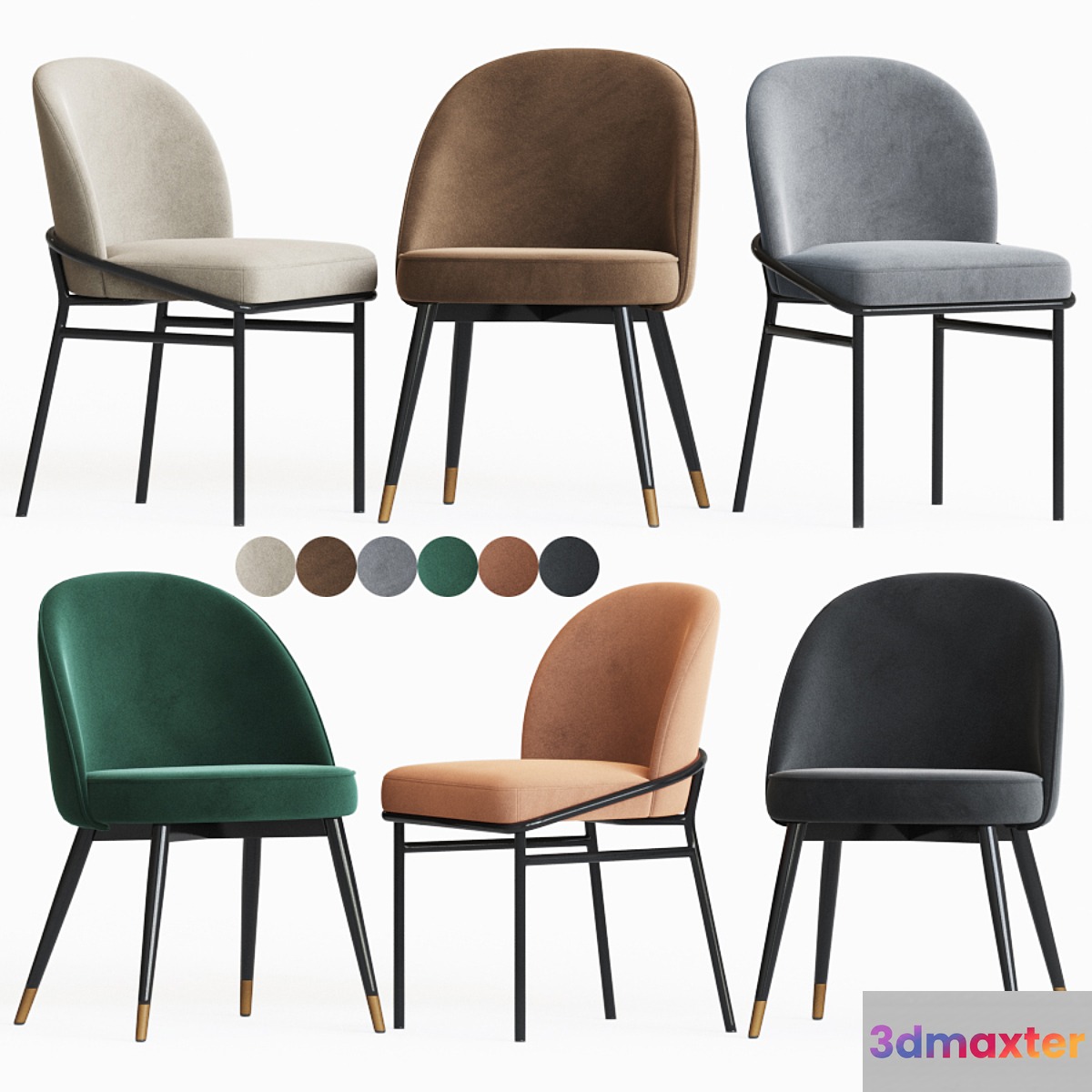 Eichholtz Willis & Cooper Dining Chair Set - No.2