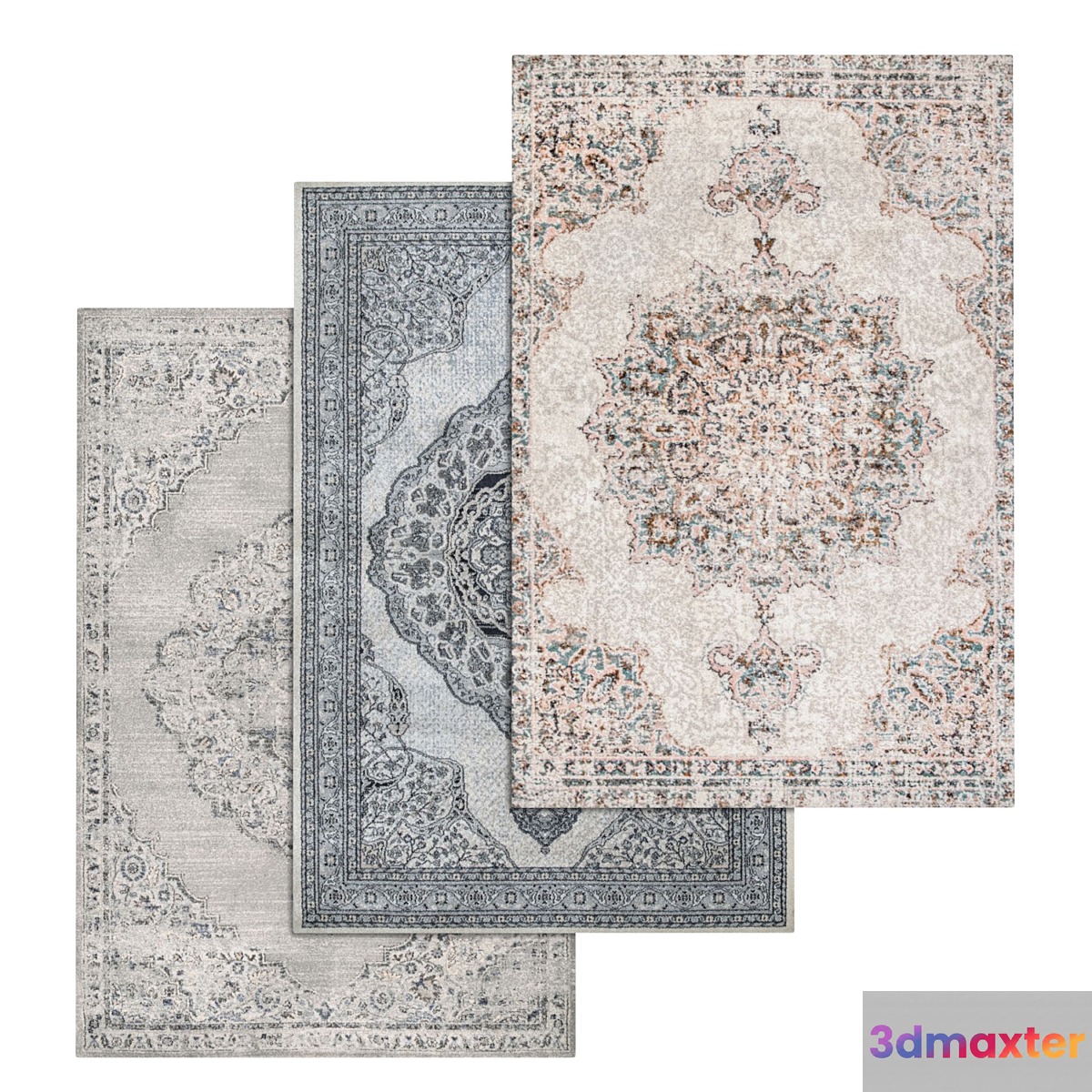 Carpets Set 1452 3D Max