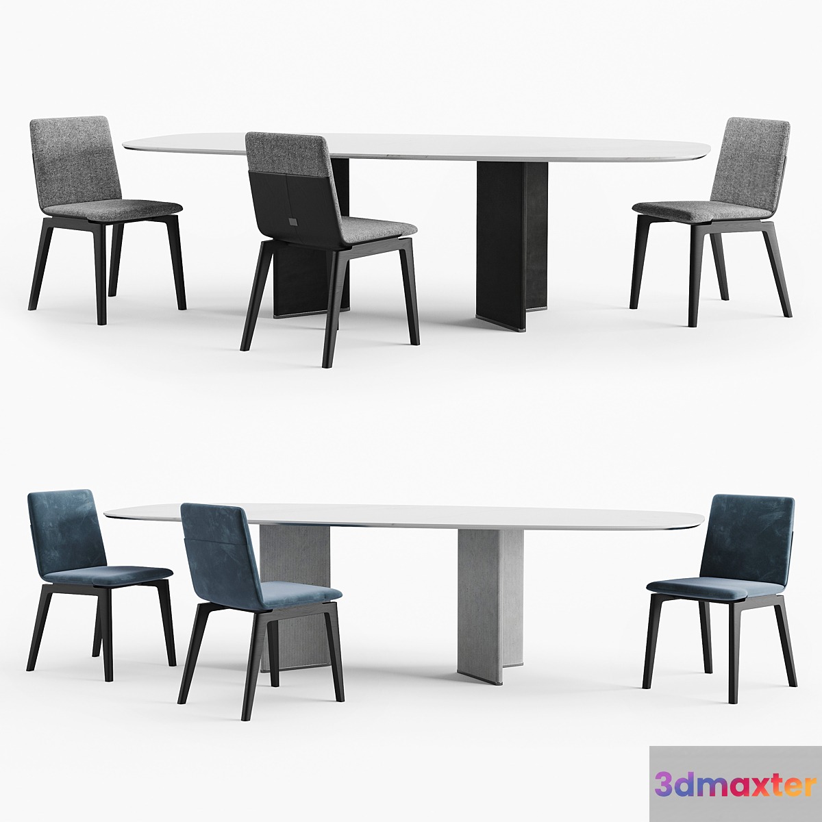 Cierre Imbottiti Marlon chair and Wings table