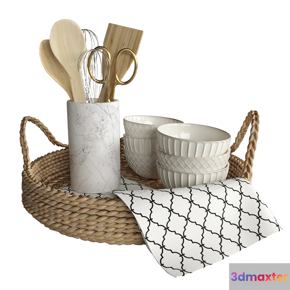 kitchen set 01 - No.2 3D Max