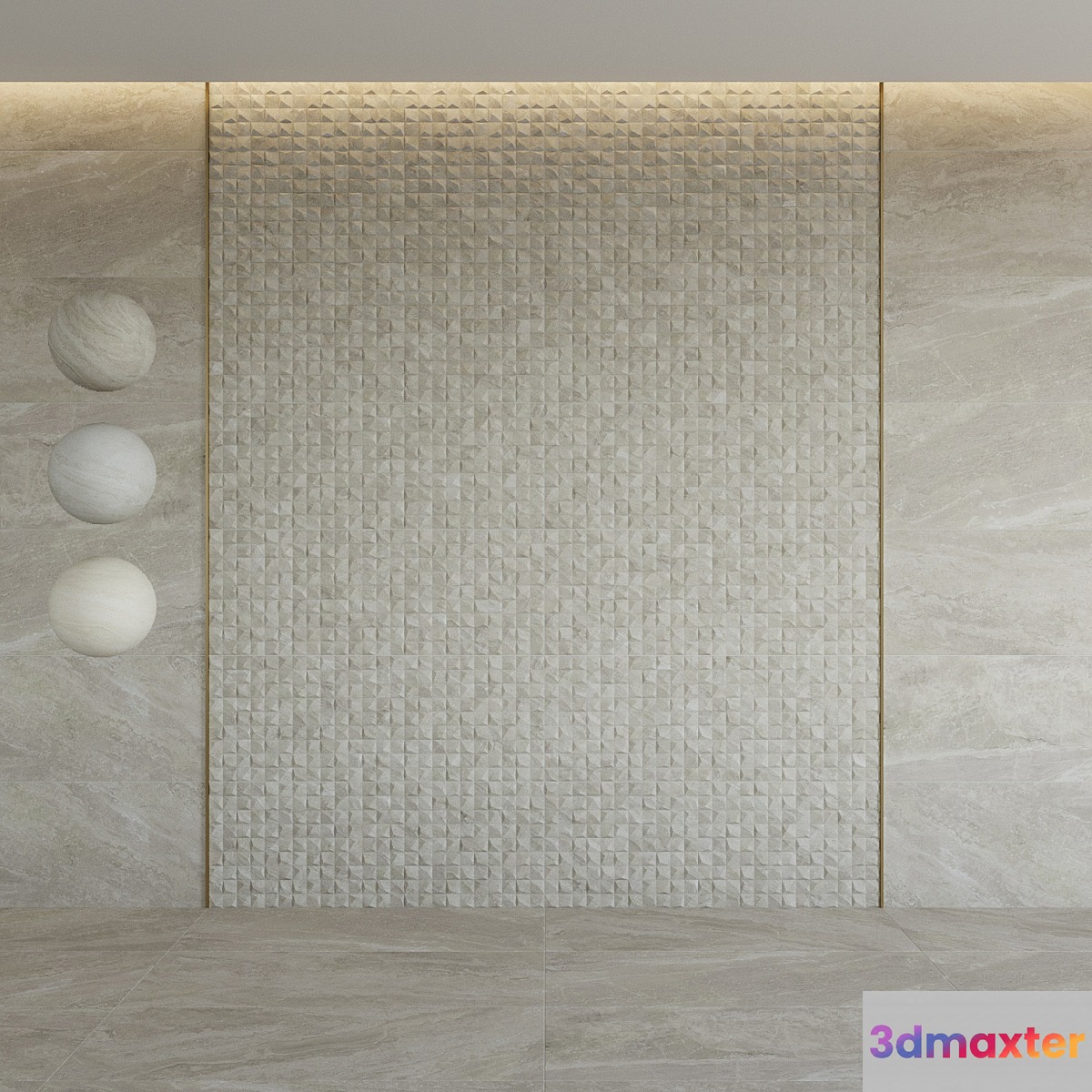 Venis Indic 3 colors - No.2 3D Max
