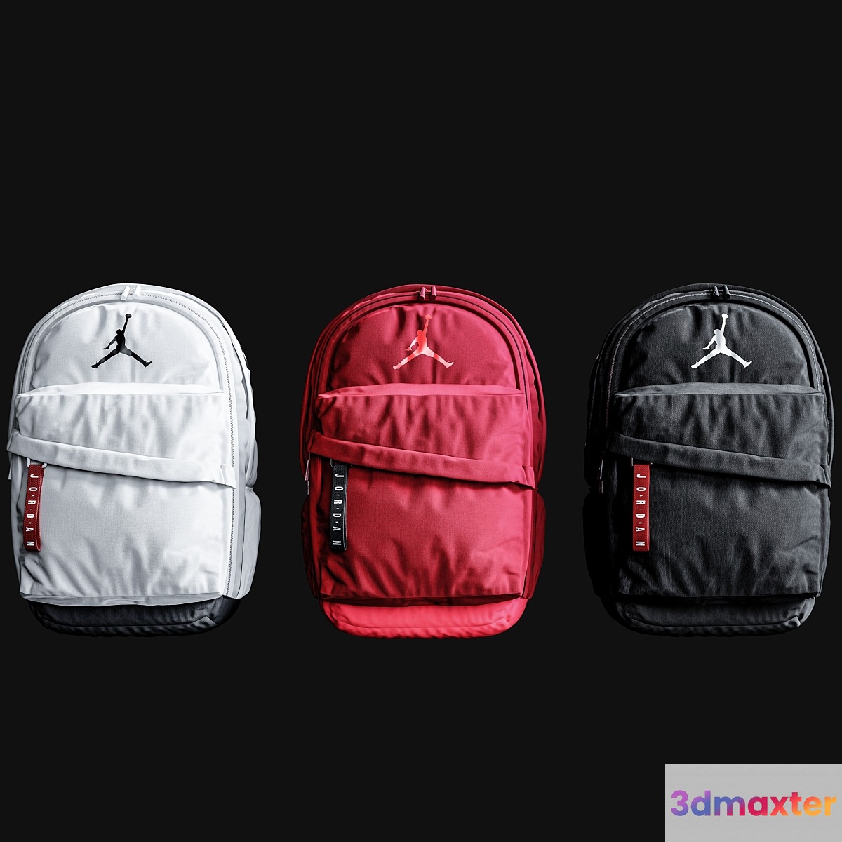 Nike Air Jordan Patrol Backpack 3D Max