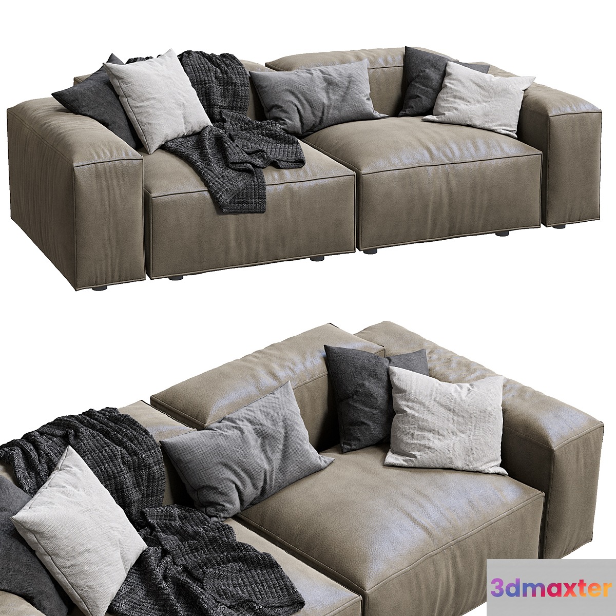 livingdivani Leather SOFA Extra Wall