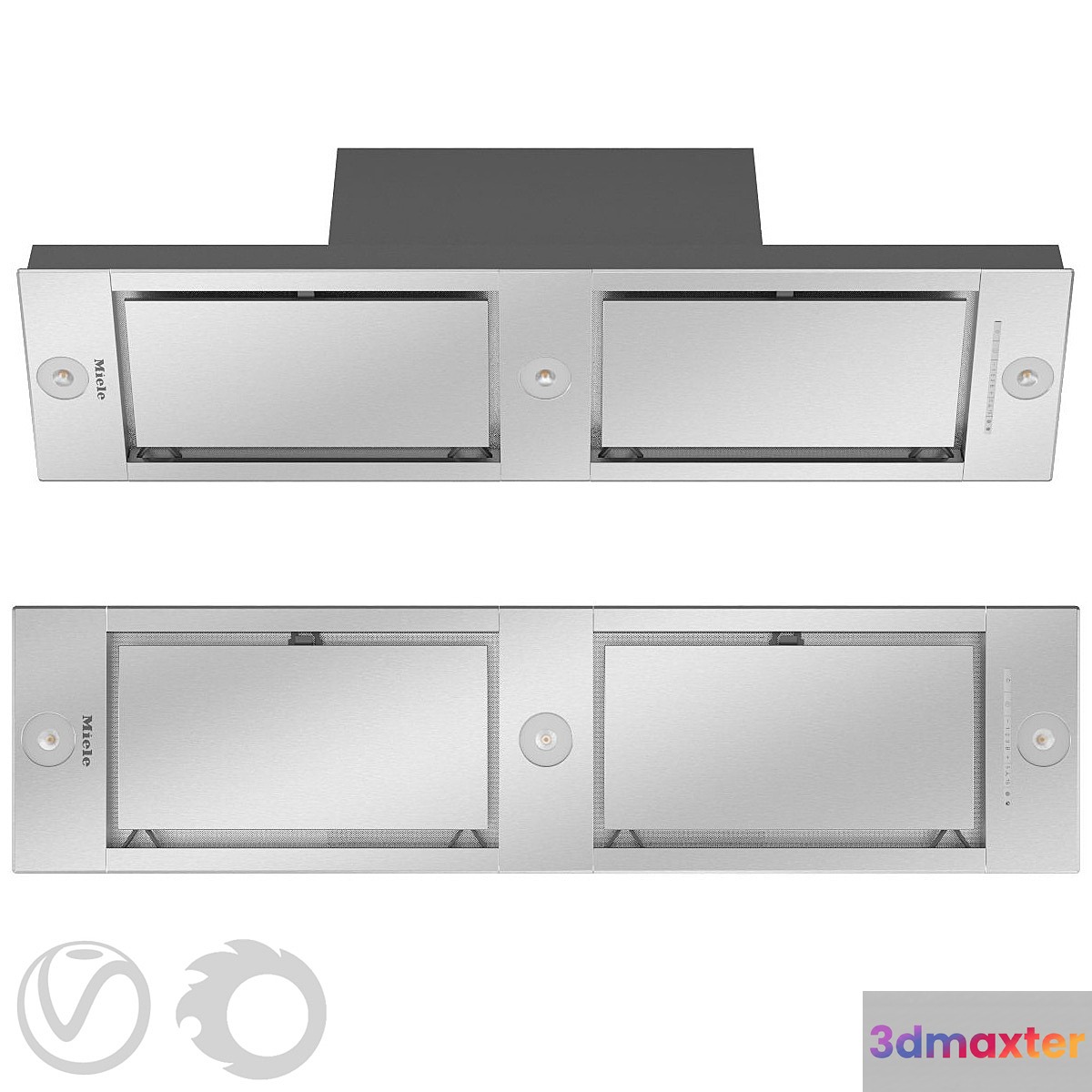 Hood MIELE DA 2628 1184 mm 3D Max